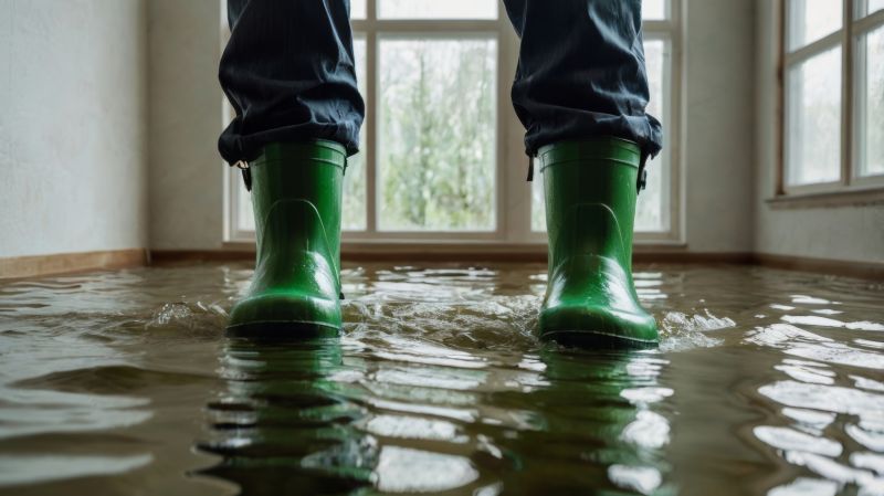 Crawlspace Water Restoration detail